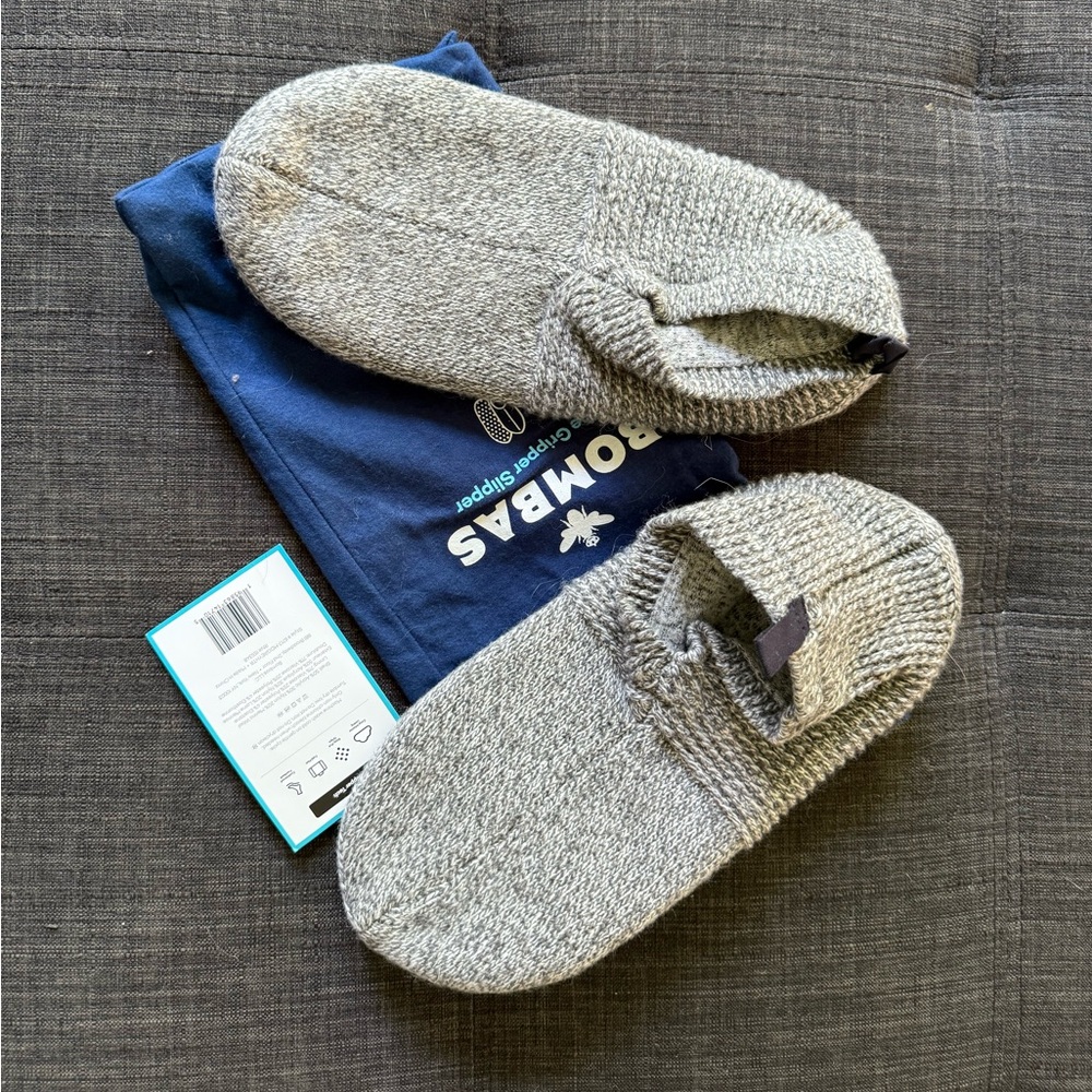 Bombas Gray Comfort Non-Slip  Slippers